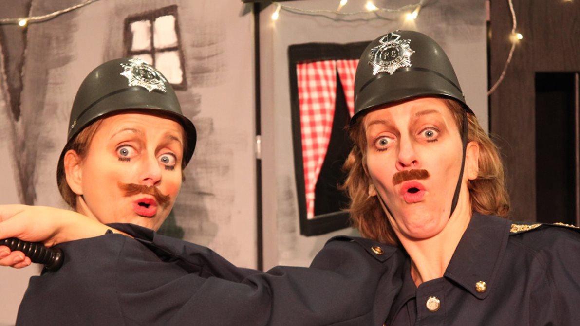 Bilde fra barneforestillingen Julekuppet